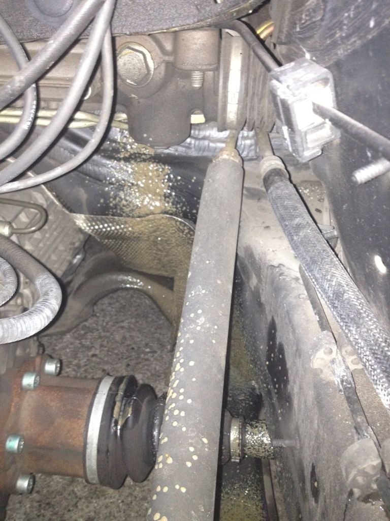 Thaaaaat's A Lot Of Grease! CV Boot Leaking?